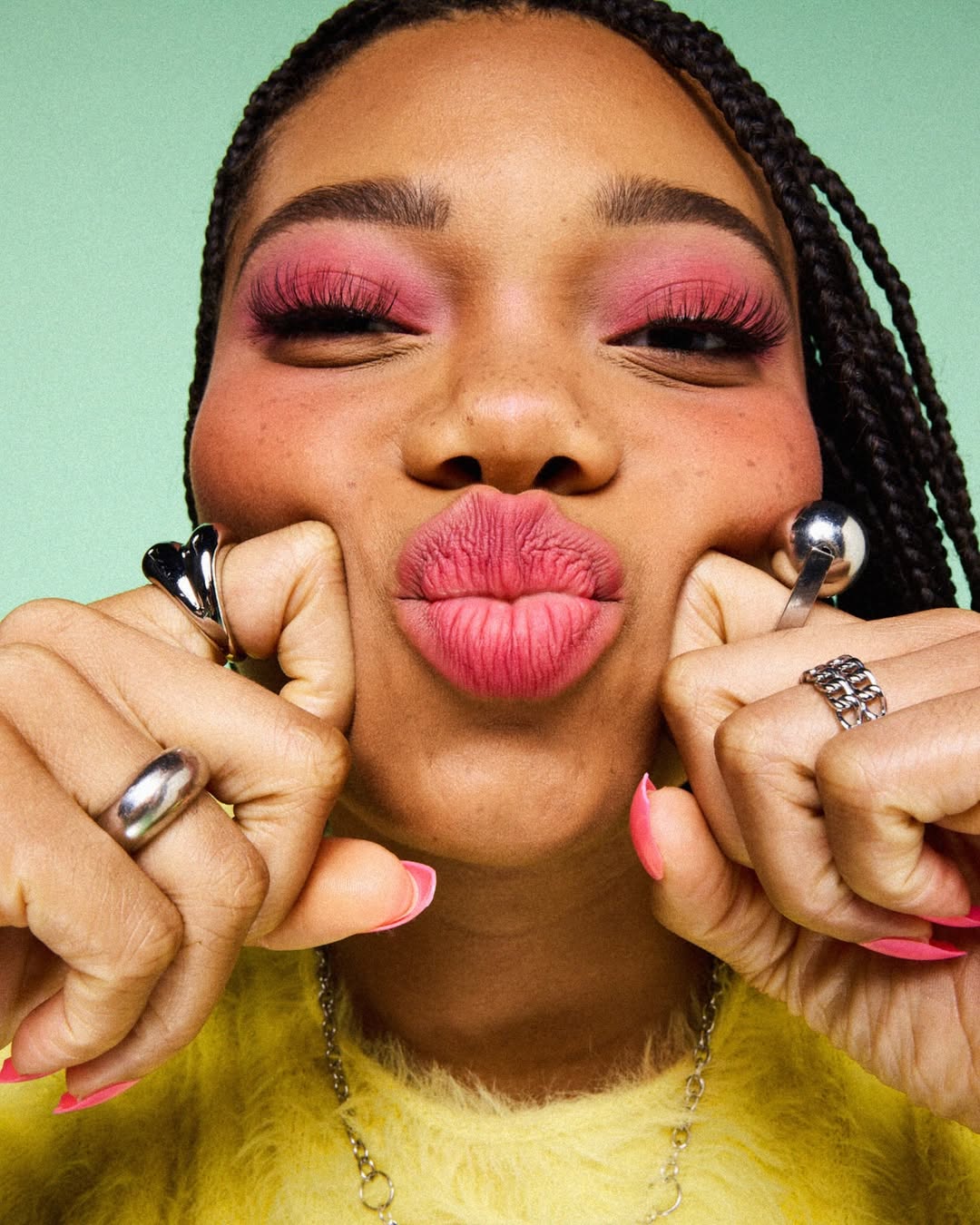 Please enjoy these cuties from the latest SMUSHY lip campaign for @nyxcosmetics 
💋💋💋💋💋💋💋💋💋💋💋💋💋💋
Which one is your fave??