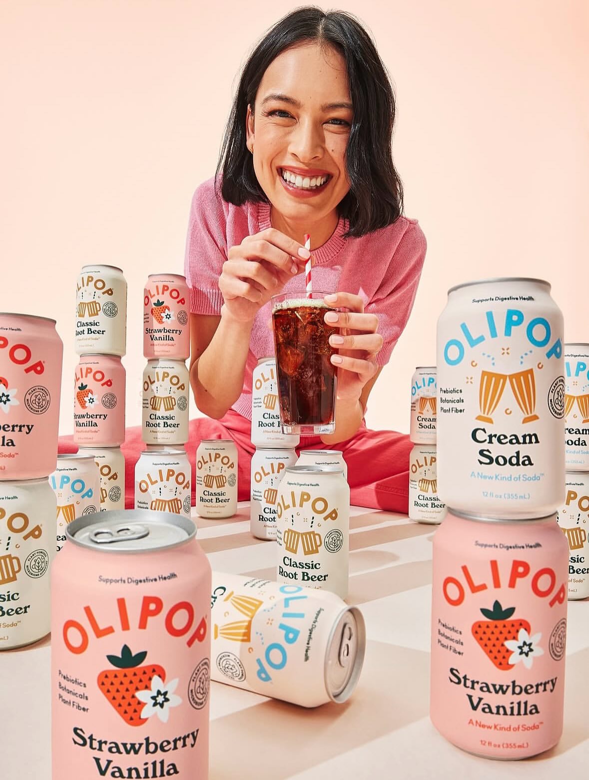 Some @drinkolipop cuteness for their @costco launch 🫧

#Olipop land shot by @stephaniegonot and produced by @zachyproducer + @ziadgeorges 
Styling @jessiejamz 
HMU @adrienneherbert 
Props @amsies 
Talent @gisela.valentine 
Thank you @redeyereps @marenation for including us 🥤
#drinkolipop #olipopsoda #probiotics #probioticsoda #drinkstyling #colorpop #stephaniegonot #crawfordandcoproductions