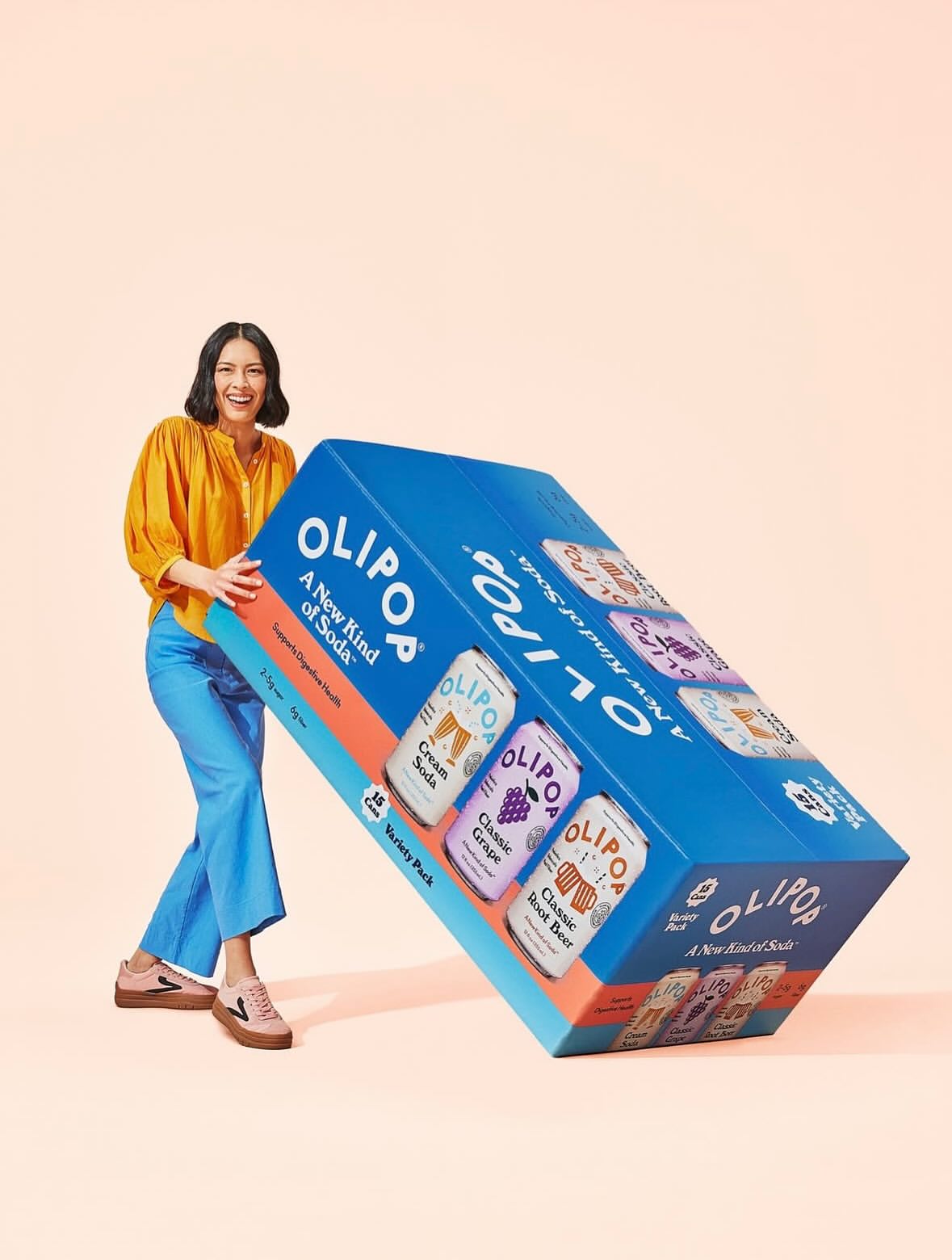 Some @drinkolipop cuteness for their @costco launch 🫧

#Olipop land shot by @stephaniegonot and produced by @zachyproducer + @ziadgeorges 
Styling @jessiejamz 
HMU @adrienneherbert 
Props @amsies 
Talent @gisela.valentine 
Thank you @redeyereps @marenation for including us 🥤
#drinkolipop #olipopsoda #probiotics #probioticsoda #drinkstyling #colorpop #stephaniegonot #crawfordandcoproductions