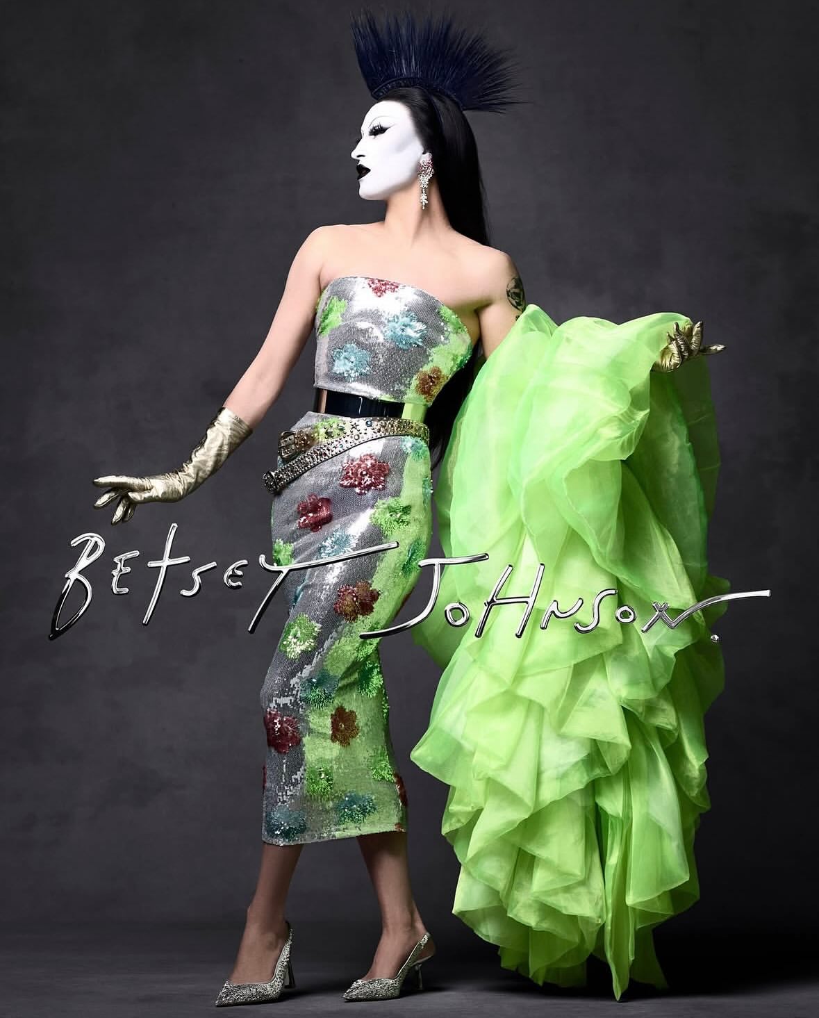 The term is #gagged @gottmik for @betseyjohnson 🪩

#Gottmik for #BetseyJohnson #Pride Collection shot by @matthewhawkes and produced by @zachyproducer + @yaelakayaya 
Creative Direction @jamesdemolet 
Stylist @cryoungin 
Makeup @gottmik 
Hair @panosphair 
Nails @nailsbymei 
Video @thedavelang 
Video Post @theo.darling 
Retouching @dtouchcreative 
Thank you papa @jamesdemolet for including us 🖤
#latepost #pridemonth #pridealways #gottmikmakeup #drag #dragqueens #rupaulsdragrace #betsey #matthewhawkes #crawfordandcoproductions