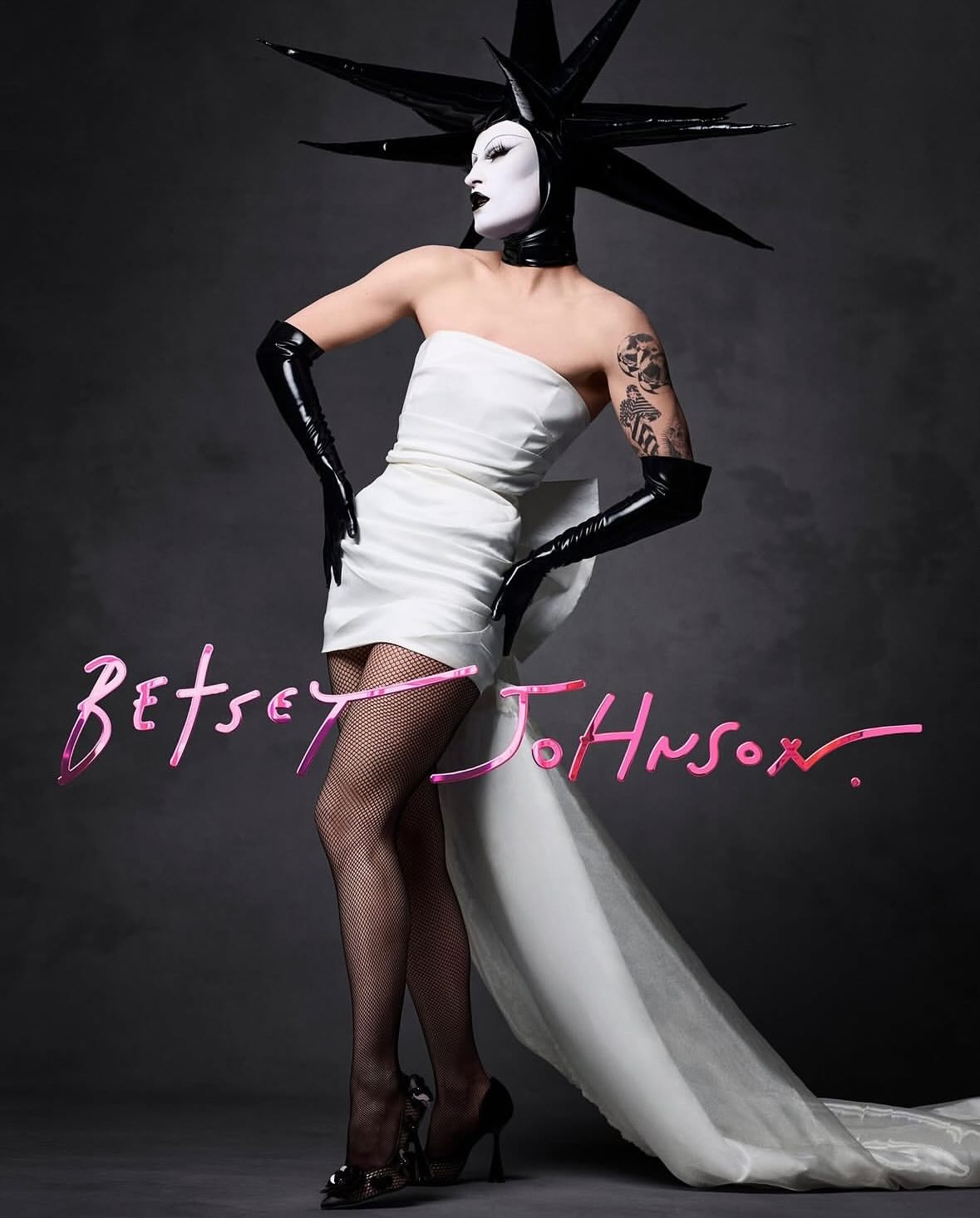 The term is #gagged @gottmik for @betseyjohnson 🪩

#Gottmik for #BetseyJohnson #Pride Collection shot by @matthewhawkes and produced by @zachyproducer + @yaelakayaya 
Creative Direction @jamesdemolet 
Stylist @cryoungin 
Makeup @gottmik 
Hair @panosphair 
Nails @nailsbymei 
Video @thedavelang 
Video Post @theo.darling 
Retouching @dtouchcreative 
Thank you papa @jamesdemolet for including us 🖤
#latepost #pridemonth #pridealways #gottmikmakeup #drag #dragqueens #rupaulsdragrace #betsey #matthewhawkes #crawfordandcoproductions