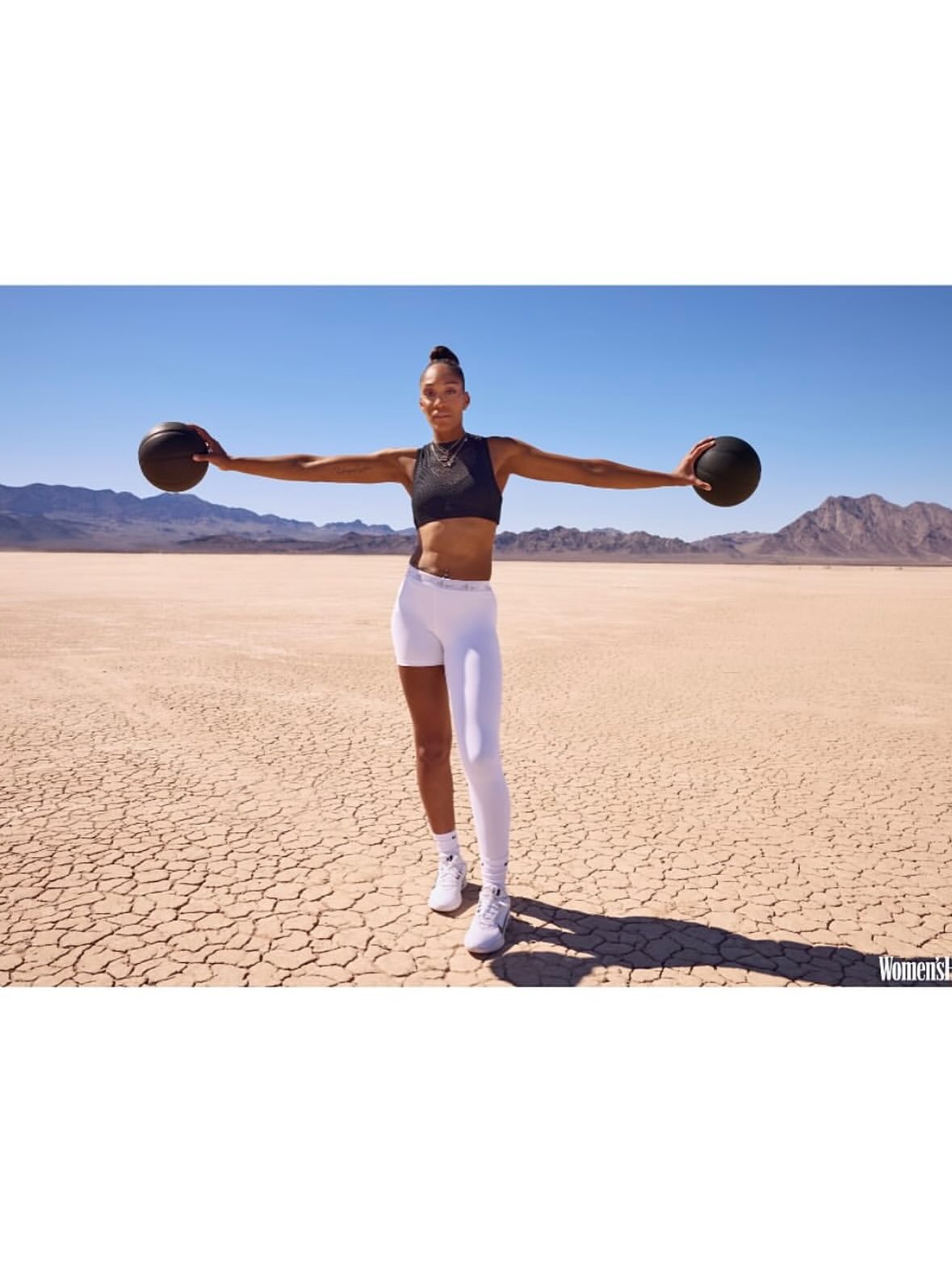 The new Icons of Coaching issue of @womenshealthmag featuring @staley05 + @aja22wilson 🏀

#DawnStaley and champ #AjaWilson shot in the Las Vegas desert by @brianlowe_ and produced by @zachyproducer + #JoshHarper
Creative @jamieprokell 
Entertainment Director @whatisnojan 
Visuals Director @fvleroux 
Stylist @rosayrose_ 
Makeup @reginacraig 
Hair @muse_myeshaj 
Set Design @artandset 
Thanks @fvleroux for having us 🌵
#womenshealth #womenshealthmag #wnba #basketball #lasvegas #dessert #brianlowe #crawfordandcoproductions