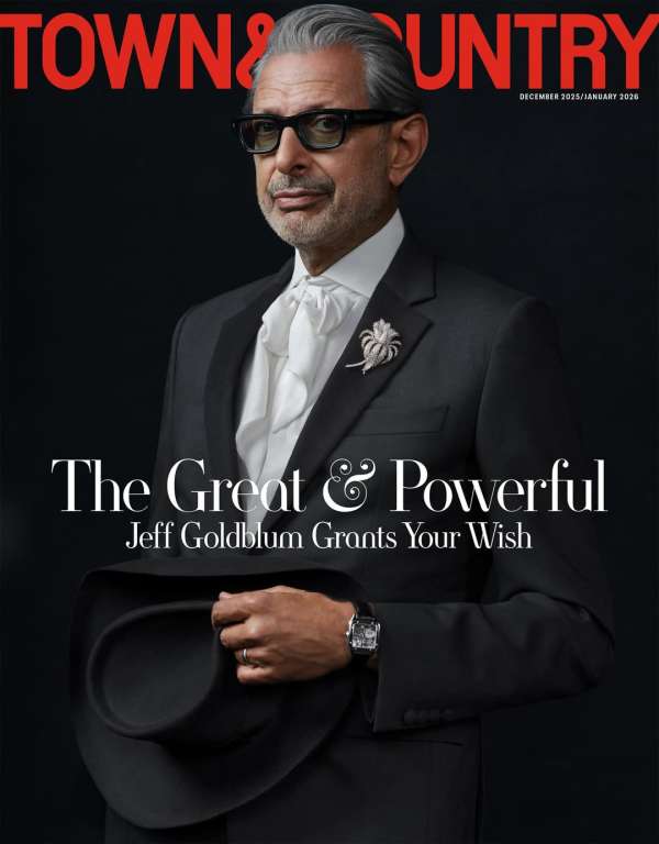 Everyone’s favorite @jeffgoldblum for @town...