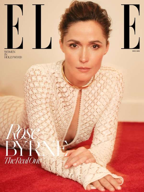 Beauty @fullyrosebyrne for Elle’s #WomeninH...