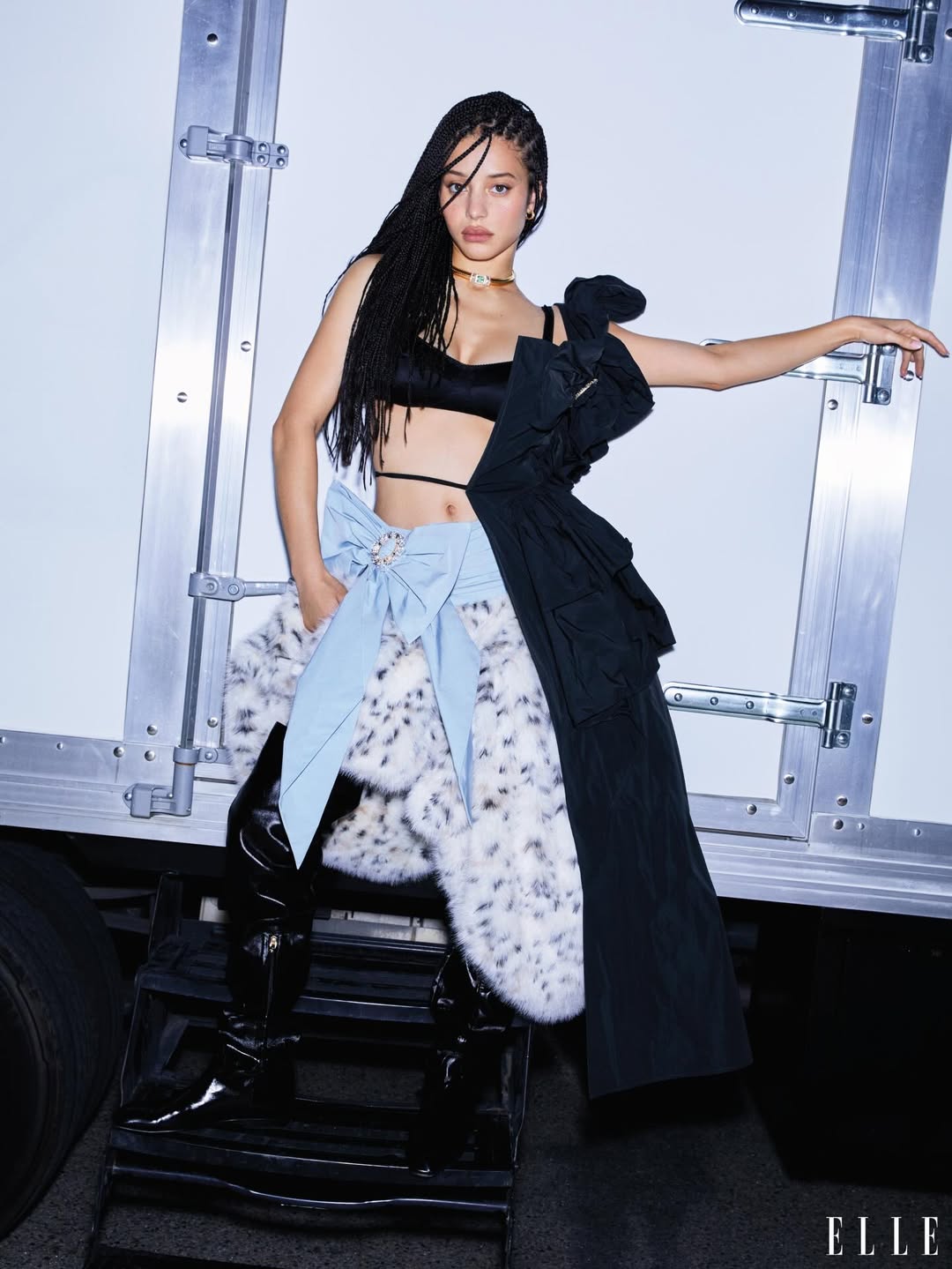 Rising starlet @chaseinfiniti for Elle’s #WomeninHollywood 2025 Issue ⚡️
#ChaseInfiniti shot by @carinbackoffphoto and produced by @zachyproducer + @ziadgeorges
Stylist @alexwhiteedits
Hair @coree.moreno
Makeup @kalikennedy
Nails @stephstonenails
Set Design @machenmachen
Thank you @kristingeo + Cary Georges for having us 🌩️
#onebattleafteranother #elle #ellemagazine