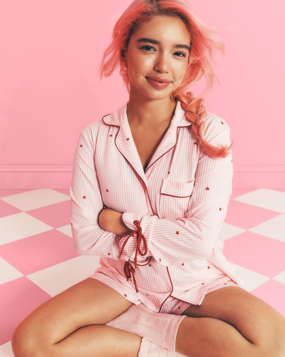 Galentine’s Cuties ready for the holiday @target ❣️

#ValentinesDay babes shot by @tomschirmacher and produced by @zachyproducer 
Creative @lyndsygilbertson + @afrahm 
Stylist @moniquebean 
Hair @amber_duarte 
Makeup @nathanhejl 
Nails @michinail 
Thank you @mrhectorsantana for having us 💘
#vday #target #targetstyle #hearts