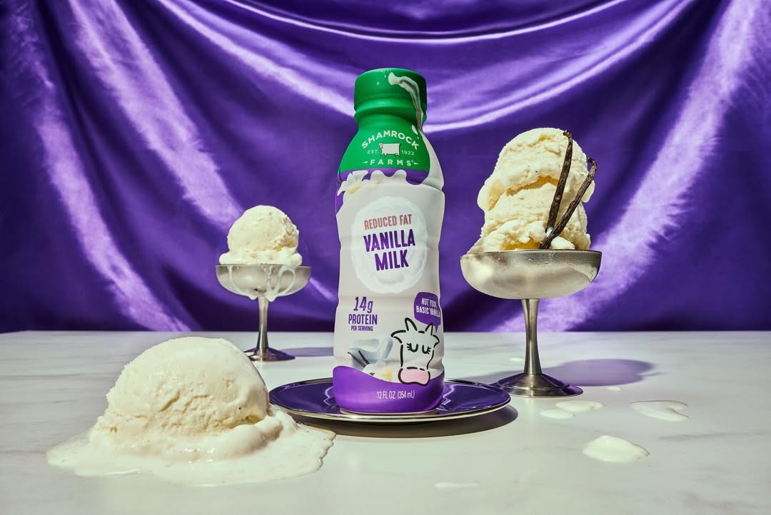 Dairy party @shamrockfarmsmilk 🐄

#ShamrockFarms milks, creams and #cottagecheese shot by @stephaniegonot and produced @zachyproducer + @ziadgeorges 
Food Stylist @vegetarianspacestation 
Set Stylist @lizaminnelson 
Stylist @leahadicoff 
Hair + Makeup @sandyganzer 
Talent @closeupmodelsagency 
Thank you @redeyereps for having us 🥛
#milky #creamy #dairy