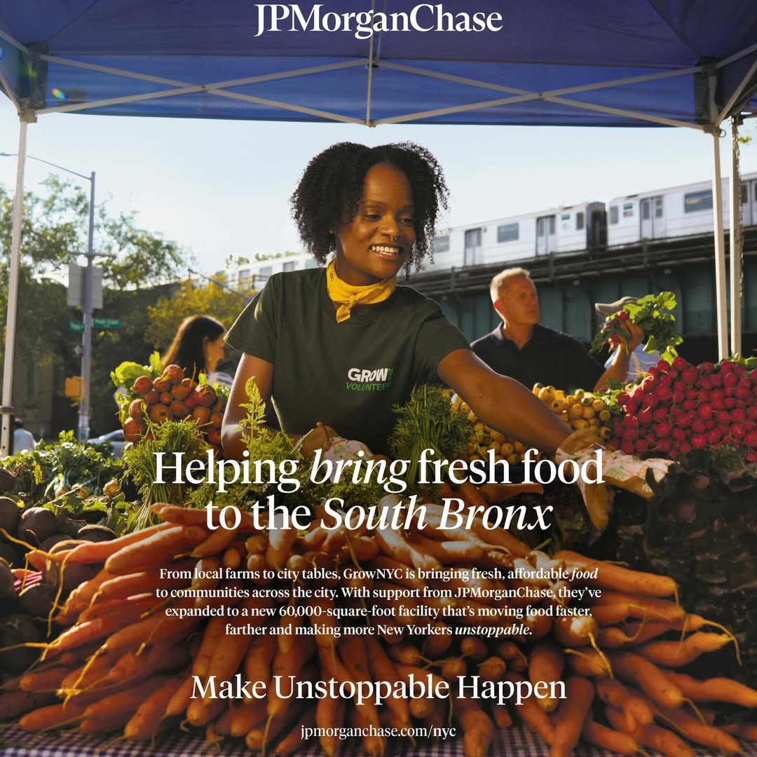 Vibrant new work for @jpmorganchase 