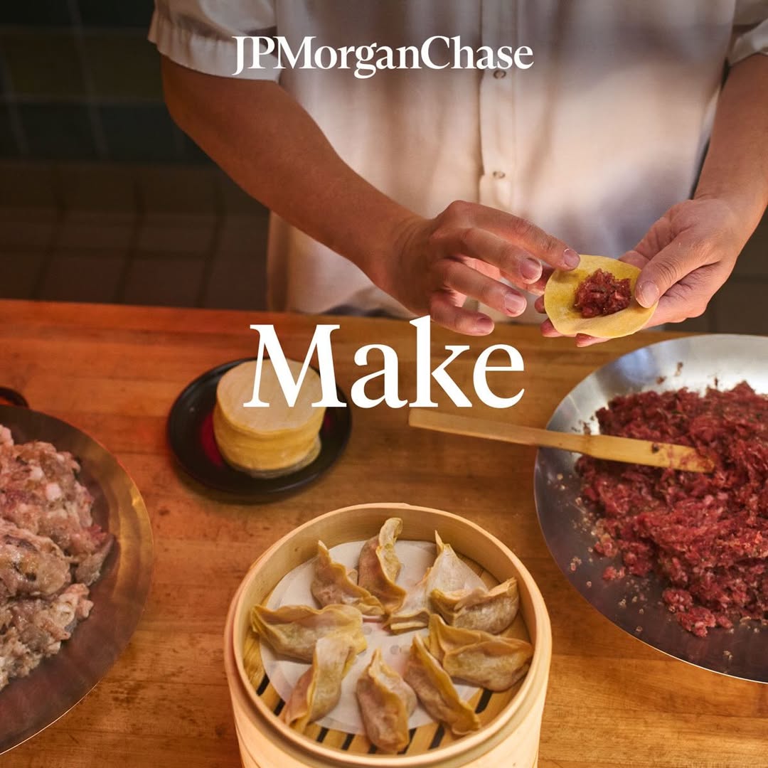 Vibrant new work for @jpmorganchase 