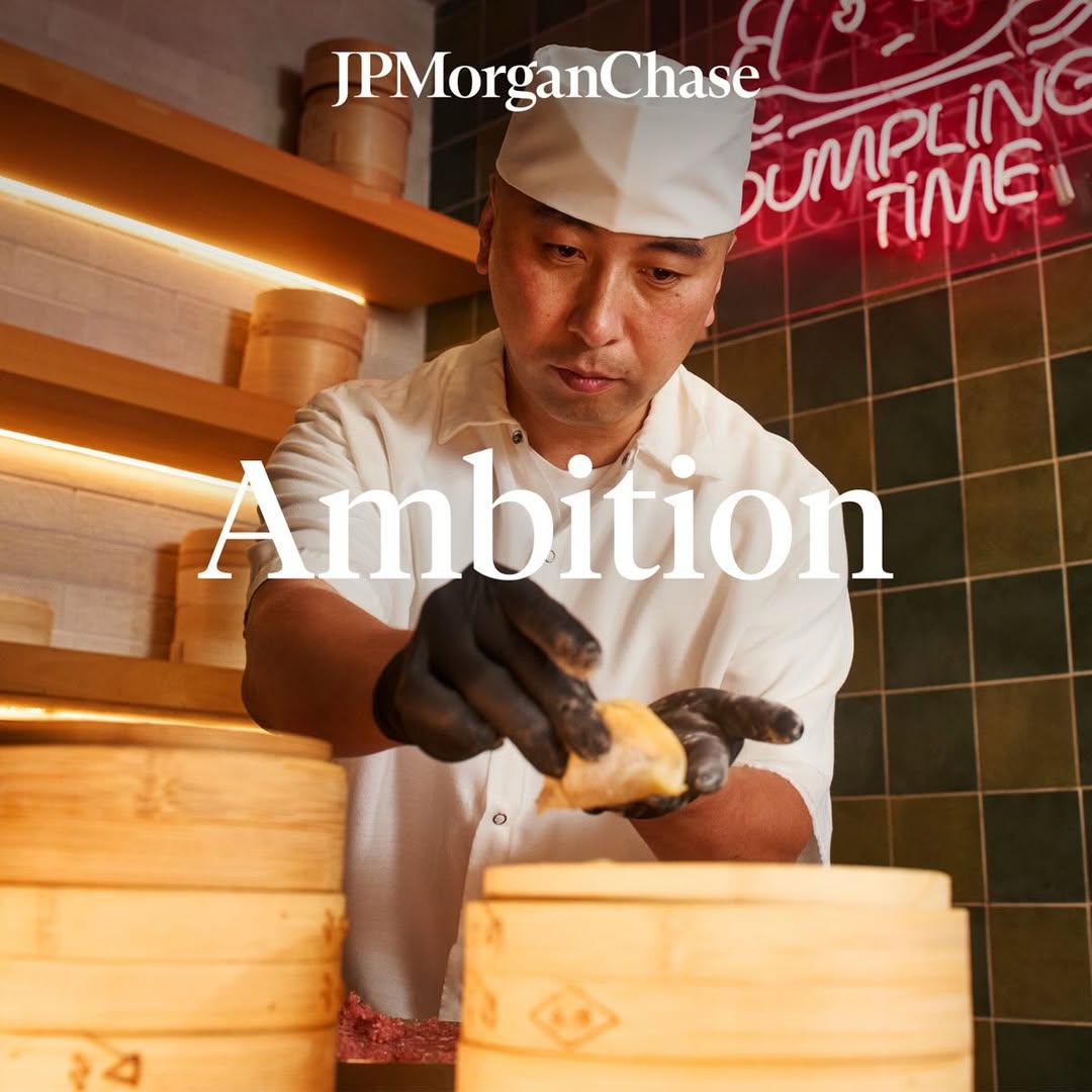 Vibrant new work for @jpmorganchase 