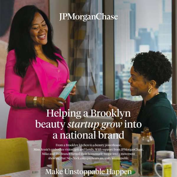Vibrant new work for @jpmorganchase 🎨