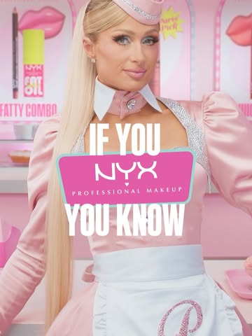 The OG #Glamboss @parishilton for @nyxcosme...