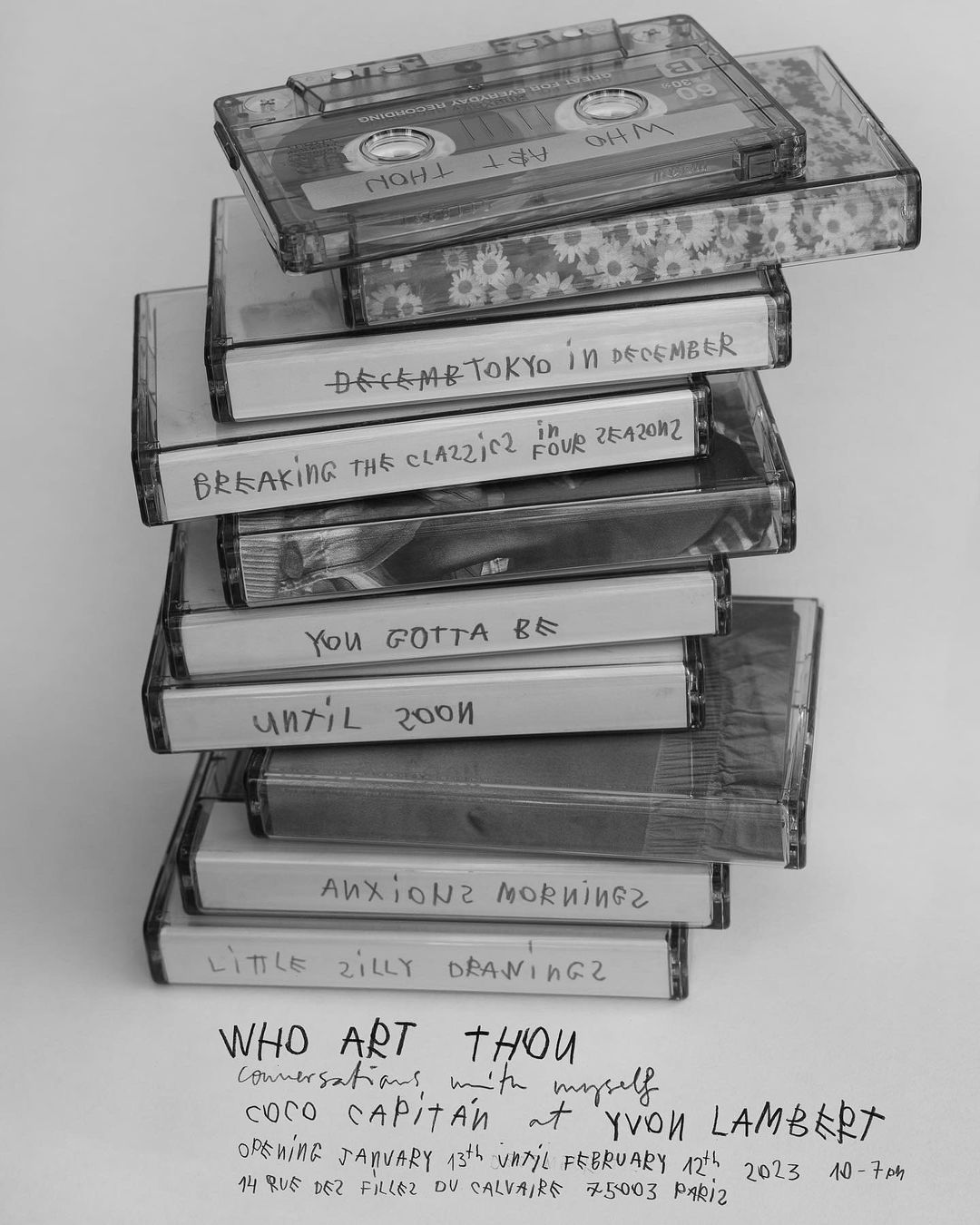 librairie Yvon Lambert |  Jan. 23