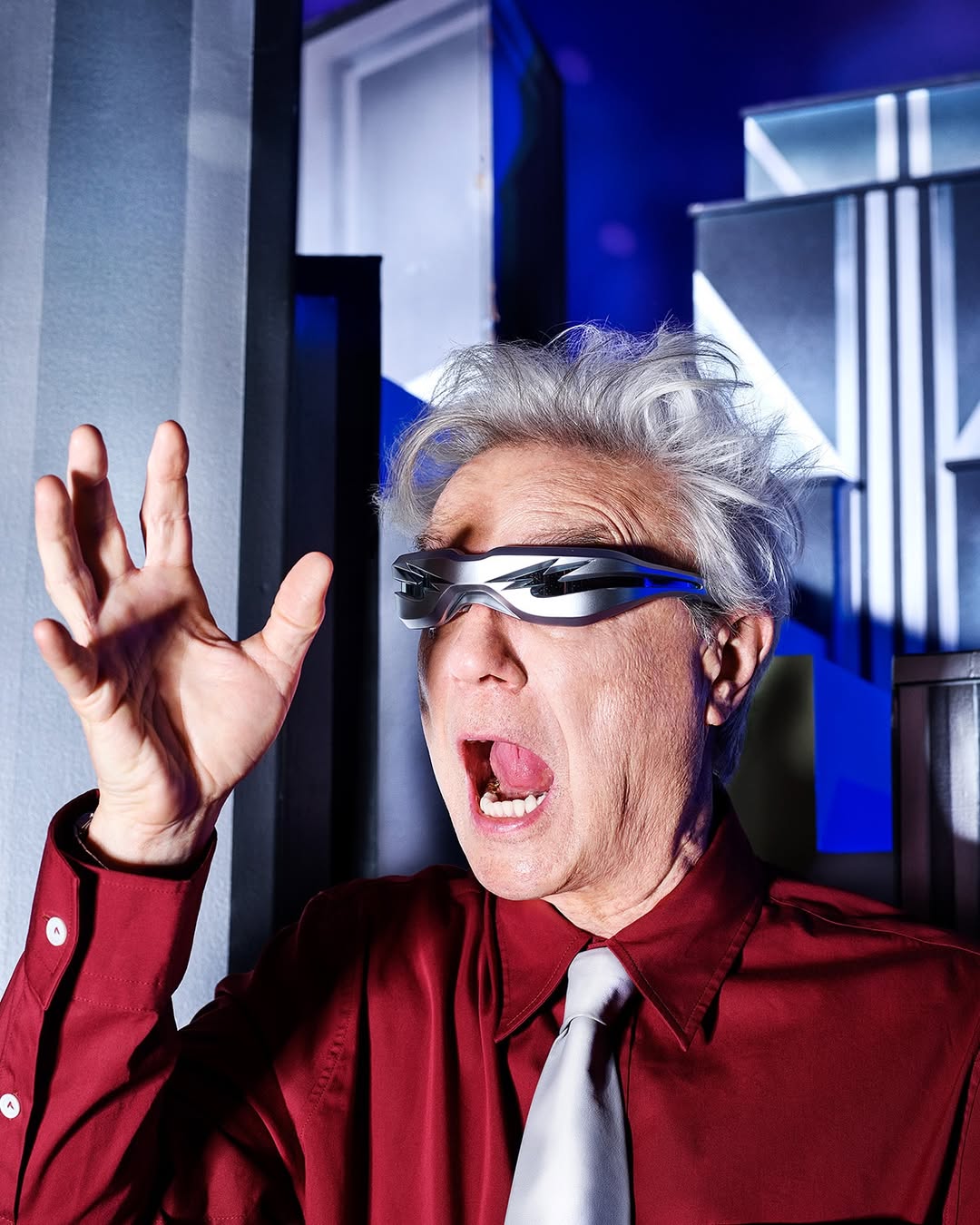 David Lachapelle X David Byrne for The New Yorker Nov. 25