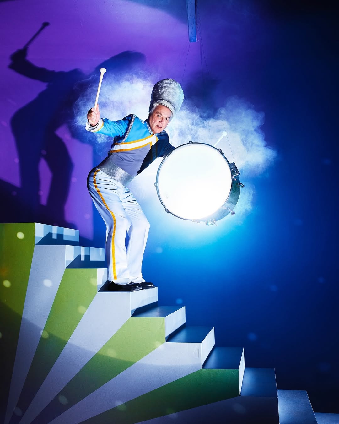 David Lachapelle X David Byrne for The New Yorker Nov. 25