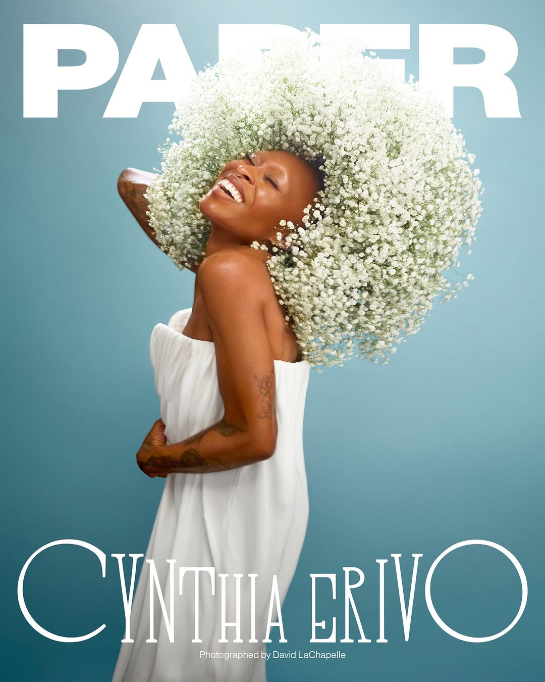 David Lachapelle X Cynthia Erivo for Paper Magazine Dec. 25