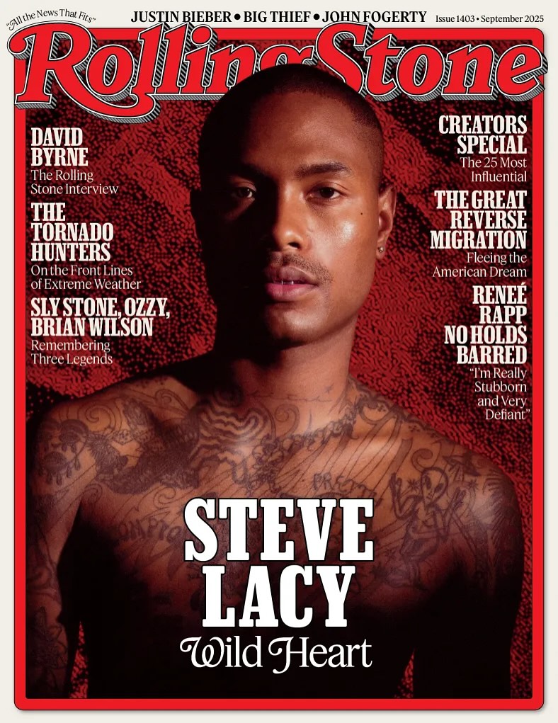 Daniel Sannwald X Steve Lacy for Rolling Stone Aug. 25