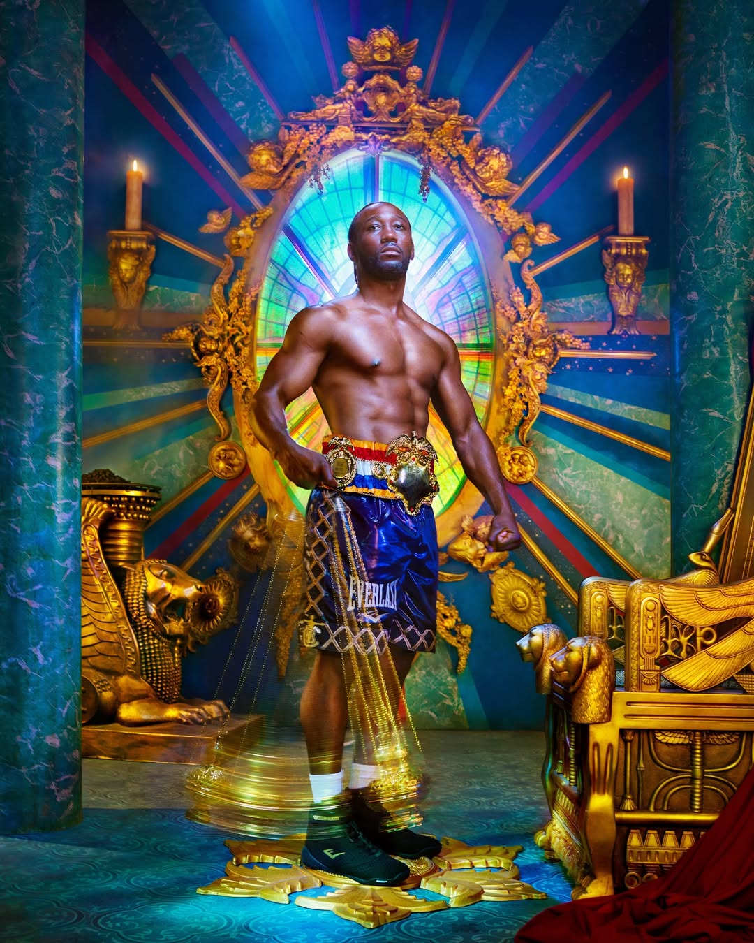 David Lachapelle X Terence Bud Crawford for Ring Magazine Jan. 26