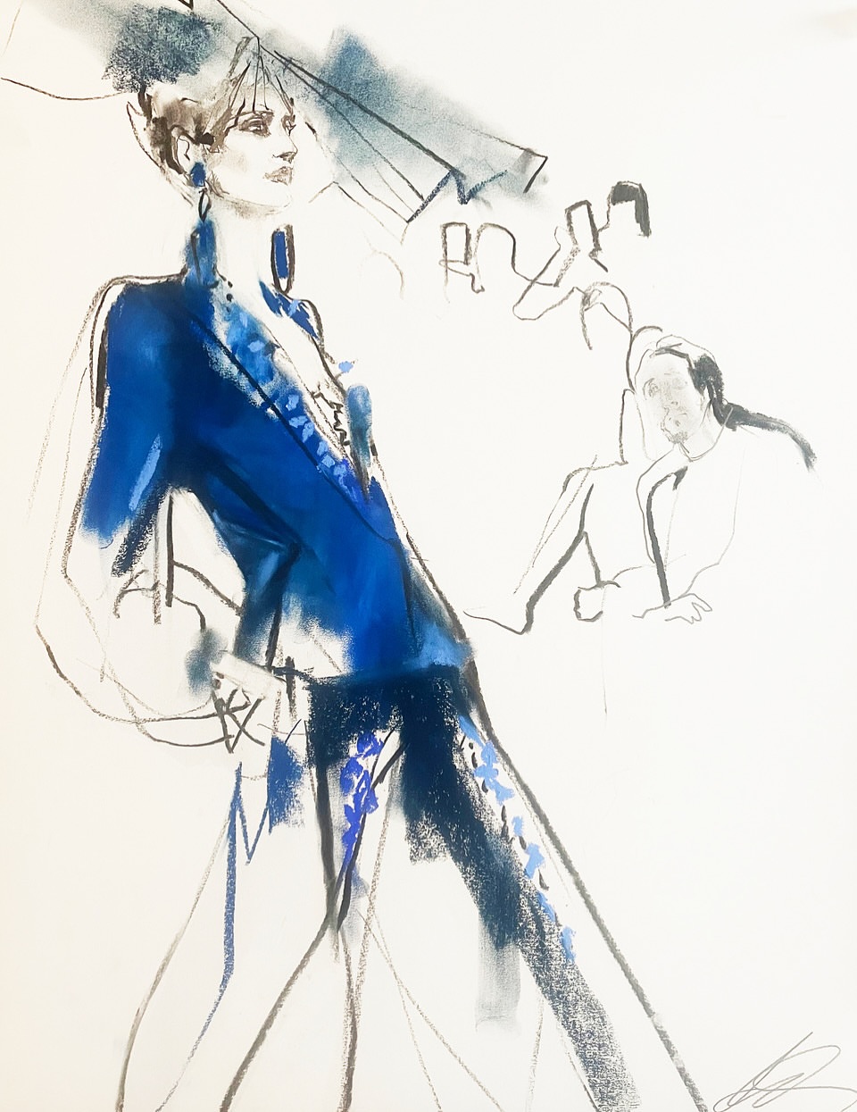 David Downton X Giorgio Armani Jul. 25