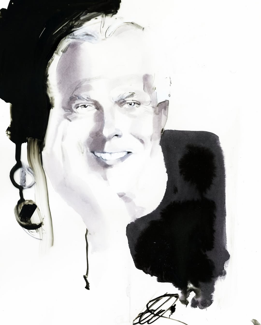 David Downton X Giorgio Armani for Air Mail Sep. 25