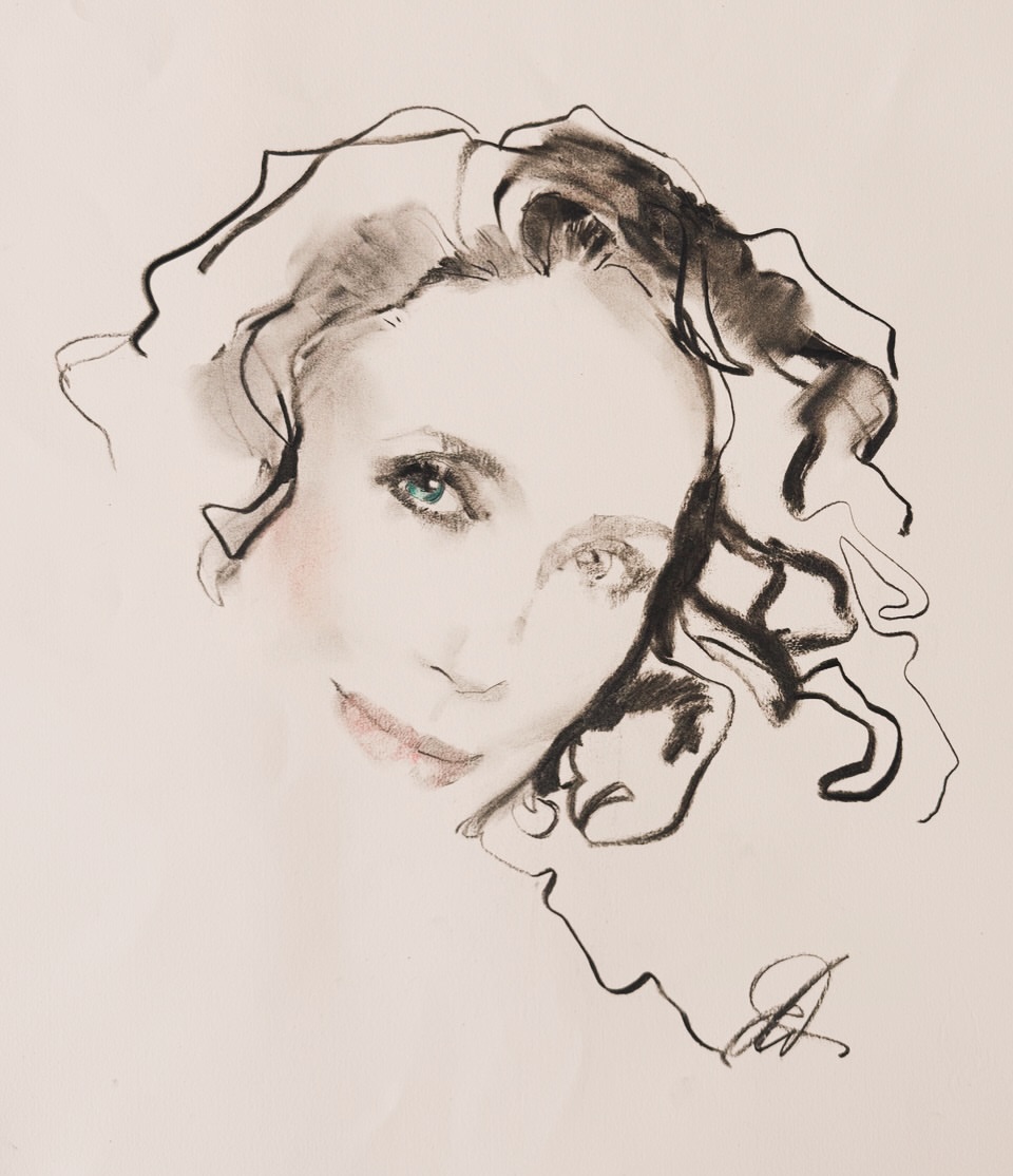 David Downton X Saint Laurent