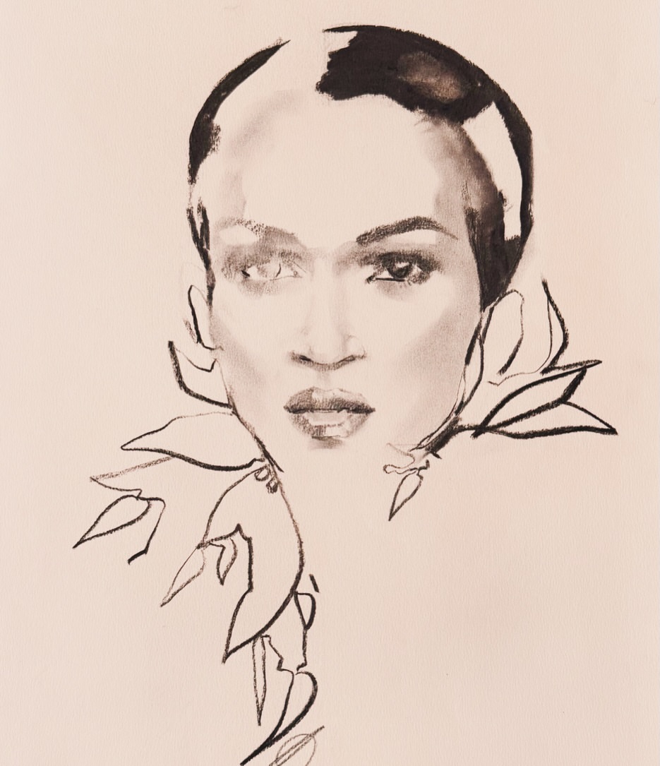 David Downton X Saint Laurent