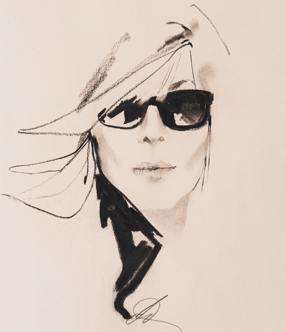 David Downton X Saint Laurent
