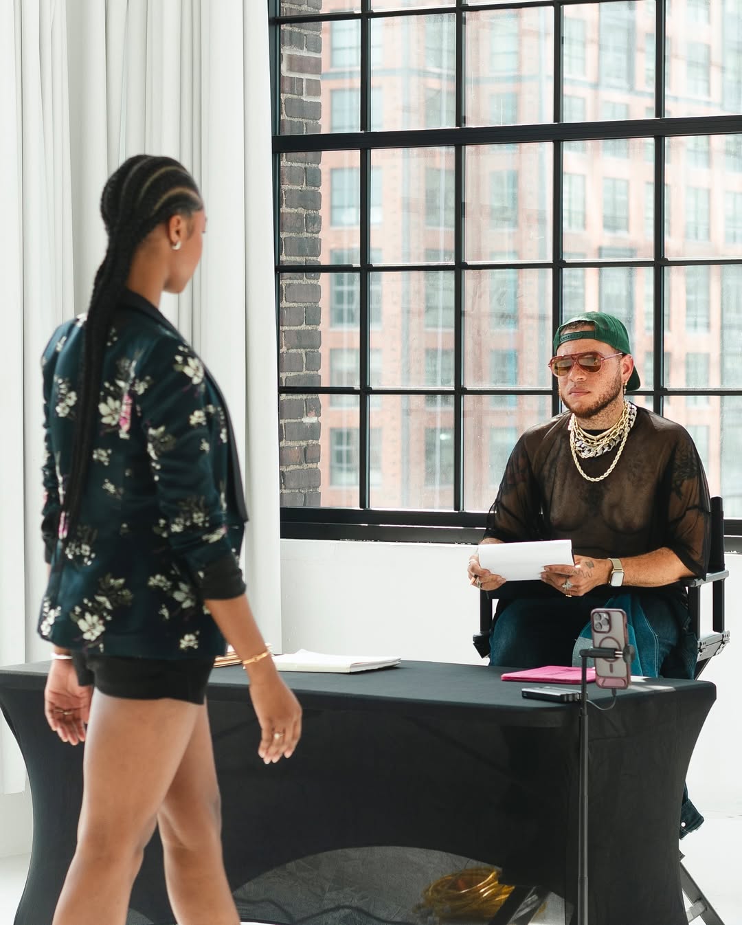 Recap photos taken by the amazing 
@jqrvisions capturing us all in our element @pink.maison @pinkmaisonshow in collaboration with @daylight studios. #celebritystylist #costumedesigner #fashionstylist