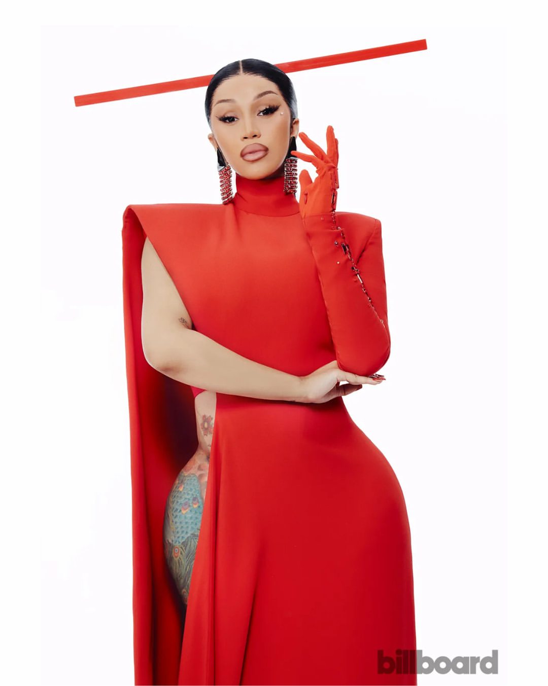 For its R&B/Hip-Hop Power Players issue, @Billboard spotlights @iamcardib as she steps into a new chapter with her album “Am I the Drama?” She shared her thoughts on balancing motherhood, the state of the country, and staying on top of the game! 

Swipe for a closer look at the shoot, including stunning shots of Cardi B wearing red Stéphane Rolland dress along with matching headpiece, and Valentino earrings! Can you say obsessed?

Studio: Daylight Hudson Yards
Photographer: @abdmstudio
Creative Direction: iam_kingpee
Styling: @kollincarter
Hair: @tokyostylez
Makeup: @erika_lapearl_mua
Nails: @cocamichelle
Set Design: @thajhb
Photo Illustration: @sinelab (Cover & Red Queen Chess images)
Writer: @therealcl24