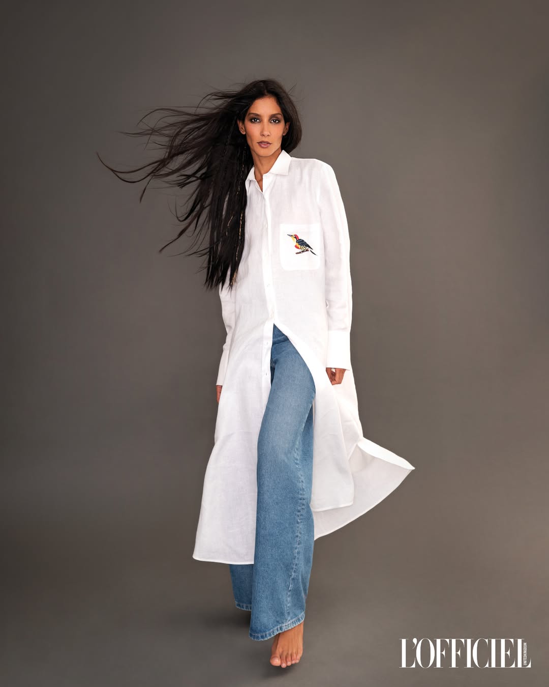 The iconic shoot of @lofficielunitedkingdom, showcasing @thaynasoare_ bringing her brand Thayná Caiçara to life in collaboration with @ronaldvanderkemp, fusing haute couture with Brazilian craftsmanship, needle-painting embroidery, and artisanal storytelling while championing mental health, cultural preservation, and authenticity in fashion.

Studio: Daylight
Talent: @thaynasoare_
Photography: @gilles_bensimon
 Photo Assistant: @samevansbutler
 Digital Tech: @thedavidjaffe
 Stylist: @karin.agstam
 Make-up: @deborahaltiziomakeup
 Hair: @danielaberlinyc
 Project Manager: @julkorn_

#HauteCouture #FashionPhotography #BehindTheScenes #StudioLife #DaylightStudio #L'OFFICIEL