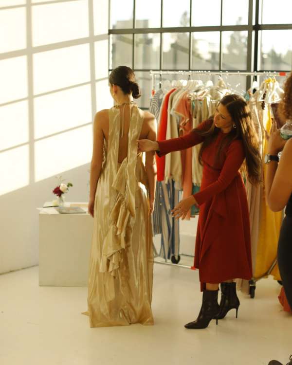 The trunk show with Nashira Arno Studios we...