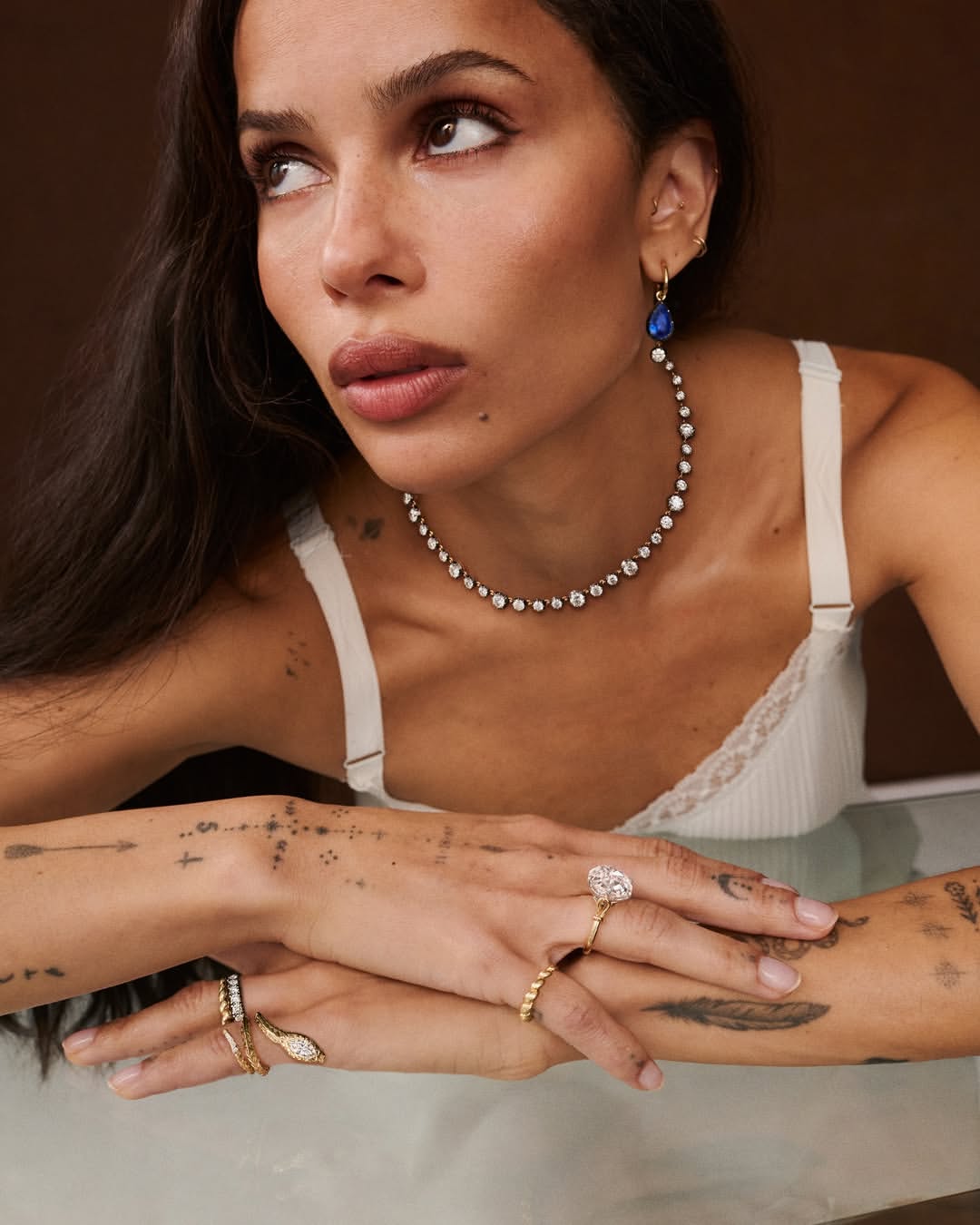 Zoë Isabella Kravitz wearing Jessica McCormack’s Day Diamonds, captured at @daylight.
A clean, elegant set with soft natural light — the perfect backdrop for pieces that speak for themselves.

Creative Credits
Location: @daylight
Talent: zoeisabellakravitz
Stylist: @daniellegoldberg
Photographer: Max Farago (@maxfarago)
Hair: @nikkinelms
Makeup: @ninapark

#JessicaMcCormack #ZoeKravitz #DayDiamonds #DaylightStudio #NYCStudio #NYCProduction #ShotAtDaylight #FashionCampaign #JewelryCampaign #EditorialShoot #NYCFashion #NYCPhotostudio #BehindTheShoot #StudioLife #FashionEditorial