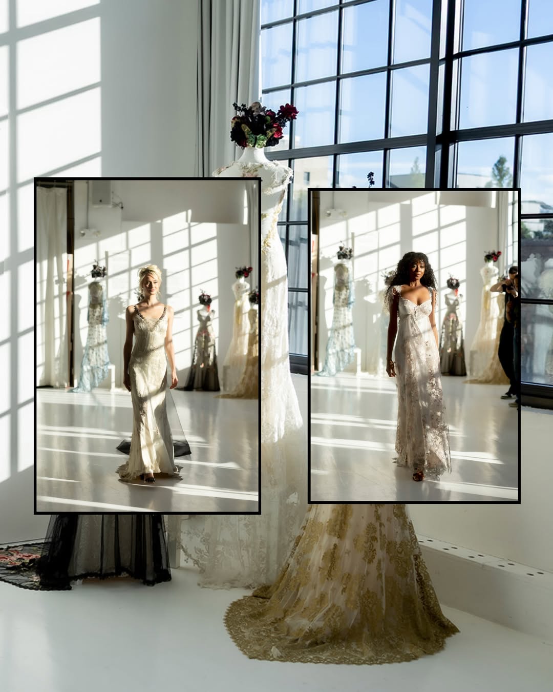 When I first become a wedding photographer- I was SO inspired by the designs of @clairepettibone. When I got the invite to photograph her show at @NYBFW I knew it was going to be an amazing experience.

Not only did I get to see 20 years of gowns in the same space and photograph beautiful models in them- I got to personally thank Claire for inspiring me at the beginning of a career that ended up opening up the world to me. It was truly a day I'll never forget and will share images from for a long, long time! 🤍

#seriouslysabrinaphotography #clairepettibone #NYBFW #newyorkbridalfashionweek #thearchivecollection #courturebride #fall2026bridal #daylightstudios #shotatdaylight