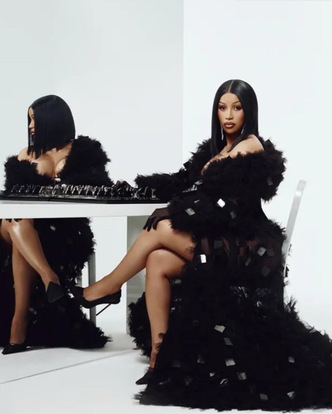 Such a pleasure working with this incredibly talented team. The vision, craftsmanship, and production excellence made this shoot truly unforgettable.
Grateful to @billboard for featuring us in Billboard’s Best Photography of 2025.

For its R&B/Hip-Hop Power Players issue, @billboard spotlights @iamcardib as she steps into a bold new era with “Am I the Drama?” — sharing her reflections on motherhood, the world around her, and staying at the top of her game.

Swipe to explore stunning imagery of Cardi B in a red Stéphane Rolland gown with a matching headpiece, paired with Valentino earrings.

Studio: Daylight Hudson Yards
Photographer: @abdmstudio
Creative Direction: iam_kingpee
Styling: @kollincarter
Hair: @tokyostylez
Makeup: @erika_lapearl_mua
Nails: @cocamichelle
Set Design: @thajhb
Photo Illustration: @sinelab (Cover & Red Queen Chess images)
Writer: @therealcl24

#BillboardPhotography #CardiB #DaylightStudio