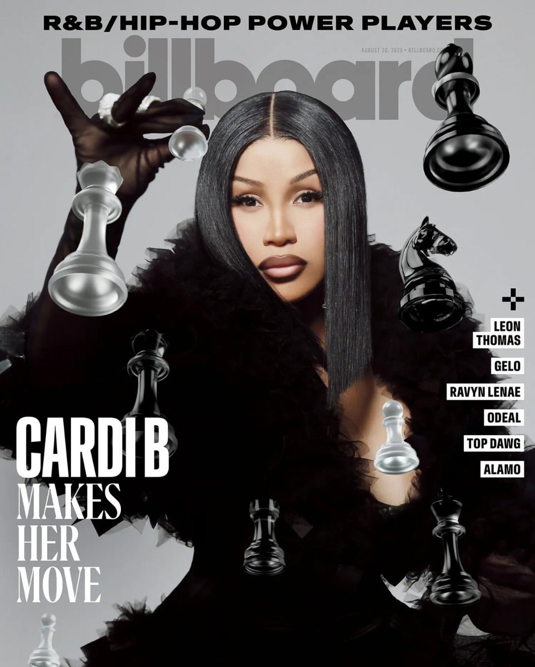 Such a pleasure working with this incredibly talented team. The vision, craftsmanship, and production excellence made this shoot truly unforgettable.
Grateful to @billboard for featuring us in Billboard’s Best Photography of 2025.

For its R&B/Hip-Hop Power Players issue, @billboard spotlights @iamcardib as she steps into a bold new era with “Am I the Drama?” — sharing her reflections on motherhood, the world around her, and staying at the top of her game.

Swipe to explore stunning imagery of Cardi B in a red Stéphane Rolland gown with a matching headpiece, paired with Valentino earrings.

Studio: Daylight Hudson Yards
Photographer: @abdmstudio
Creative Direction: iam_kingpee
Styling: @kollincarter
Hair: @tokyostylez
Makeup: @erika_lapearl_mua
Nails: @cocamichelle
Set Design: @thajhb
Photo Illustration: @sinelab (Cover & Red Queen Chess images)
Writer: @therealcl24

#BillboardPhotography #CardiB #DaylightStudio
