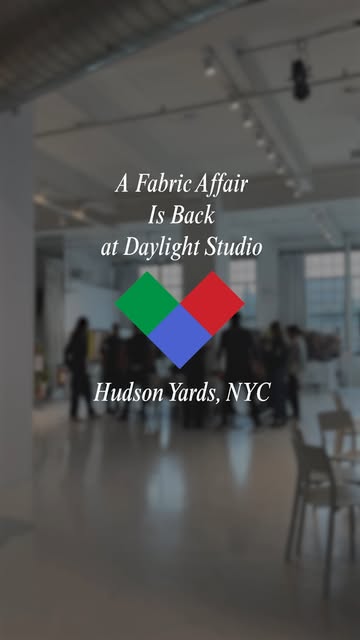 @afabricaffair is back at Hudson Yards, Day...
