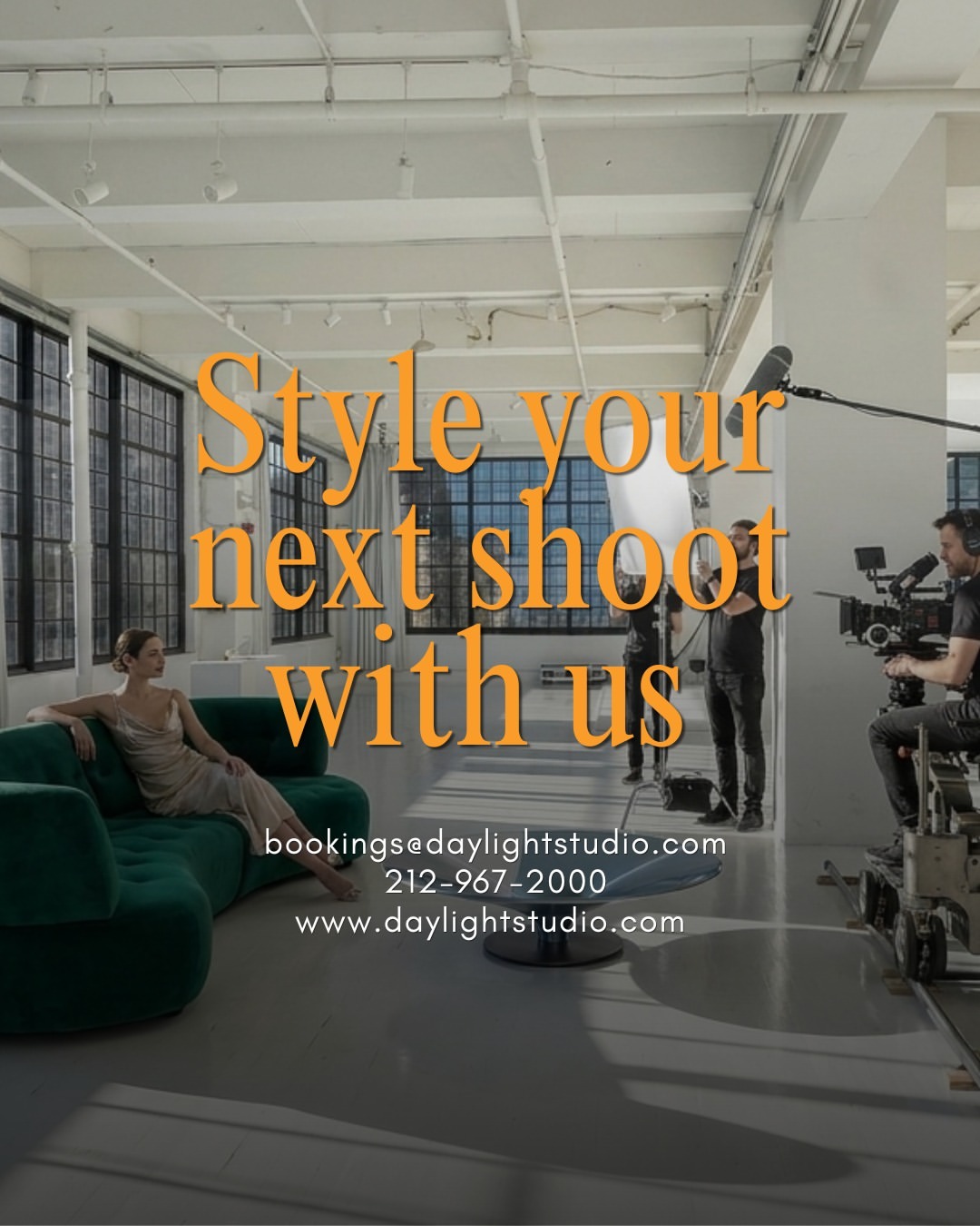 The right furniture can change the entire frame.
From celebrity interviews and fashion editorials to premium brand activations, Daylight Studio gives your team access to an in-house collection of designer furniture and production props.
Explore our props collection. Link in bio.
#DaylightStudio #StudioProps #ManhattanProduction #HudsonYards #FlatironStudio