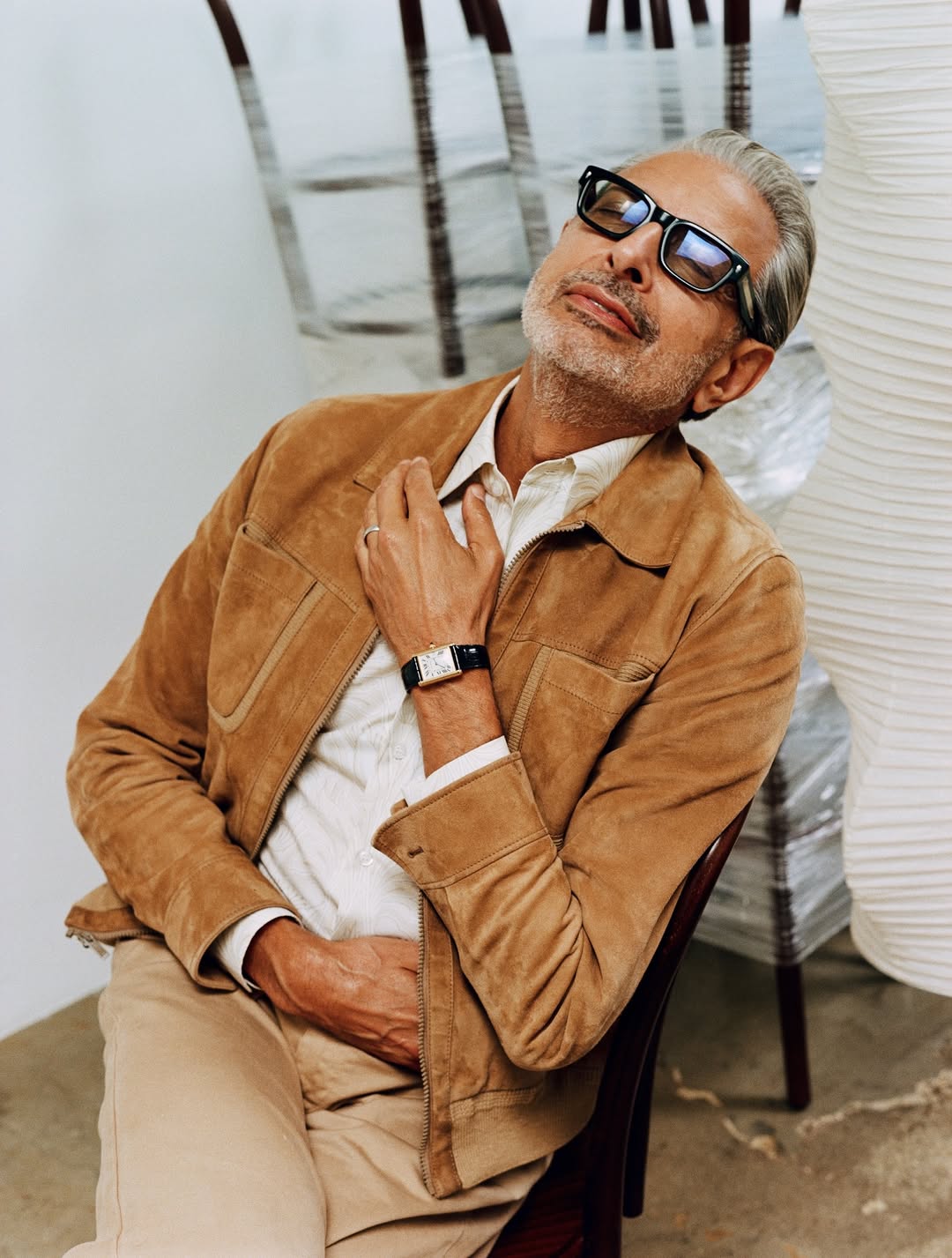 Shaniqwa Jarvis X Jeff Goldblum for hodinkee Dec. 25