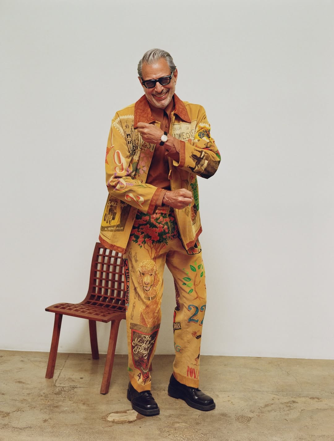 Shaniqwa Jarvis X Jeff Goldblum for hodinkee Dec. 25