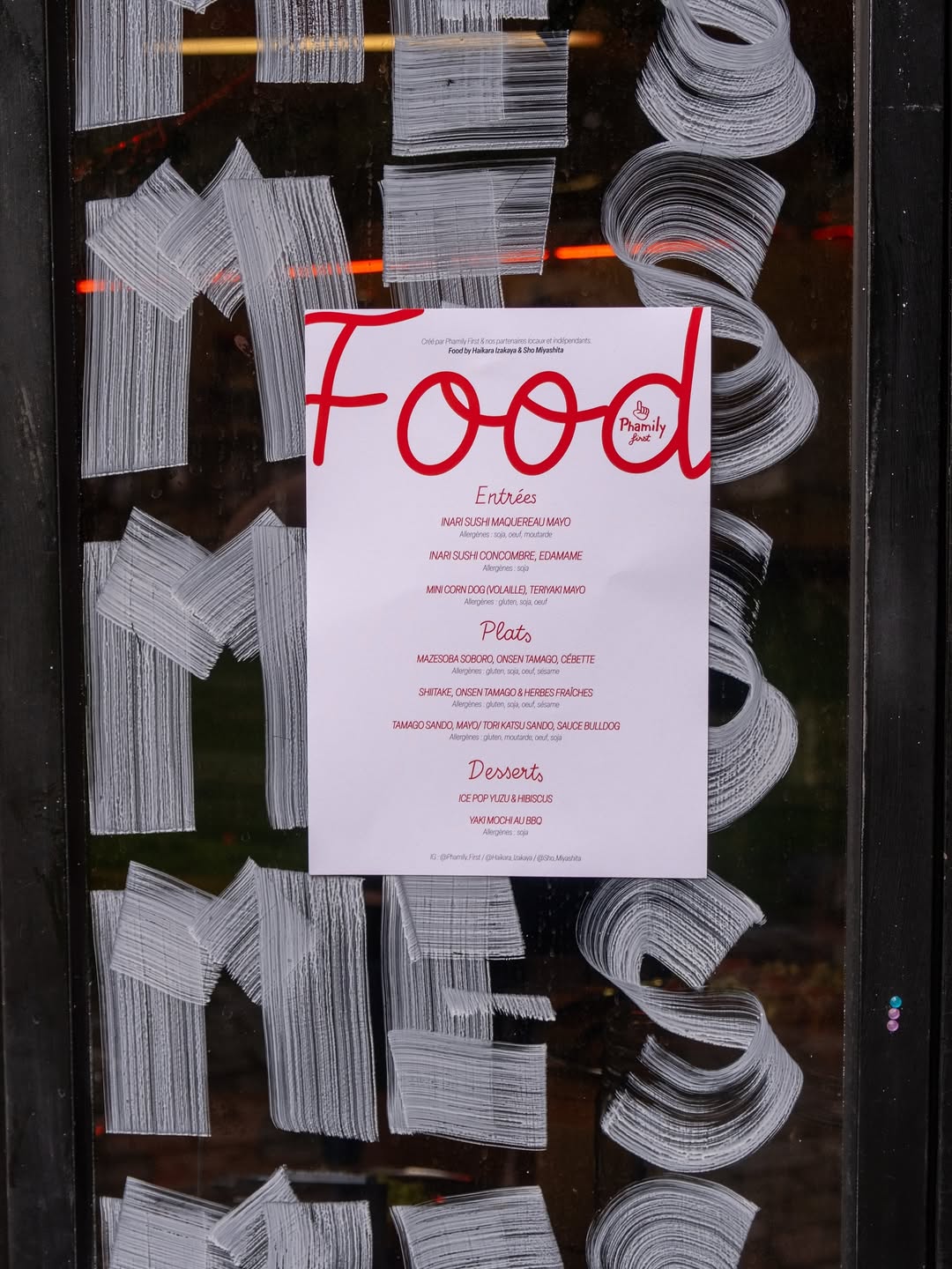 Last week, we had the pleasure of cooking for @deniseagency with @phamilyfirst , hosted by the great team at @kermes.villette 💥

A big thank you for the trust, good vibes, and warm welcome 
And love to everyone who came through and shared a moment with us ! 

The season may be shifting, but we’re just getting started.