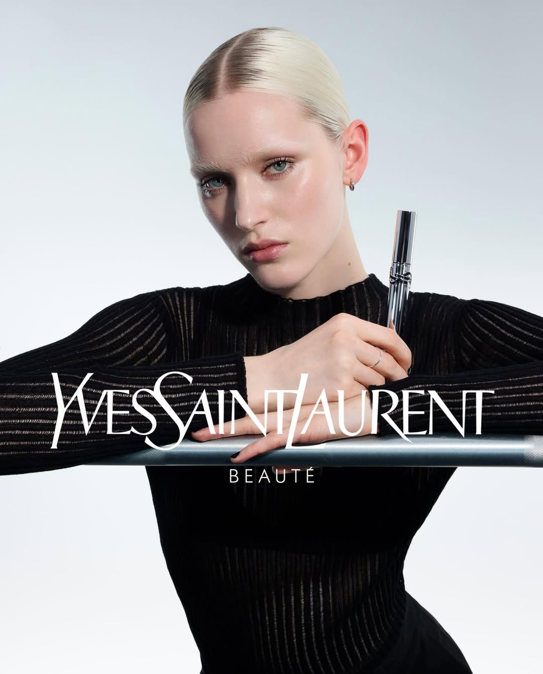 Lash Latex Mascara a new @yslbeauty campaign shot ...