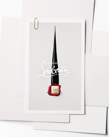 Our new @christianlouboutinbeauty creative ...