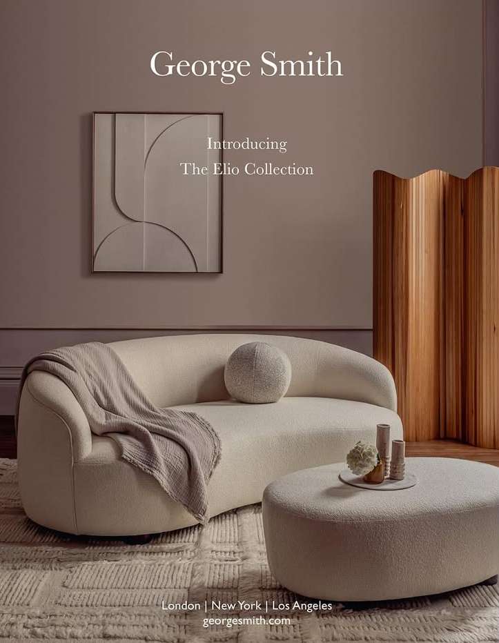 <a href="/oli-douglas">Oli Douglas</a> X George Smith Furniture <span style="text-transform: none; white-space: nowrap;">Oct. 25</span>