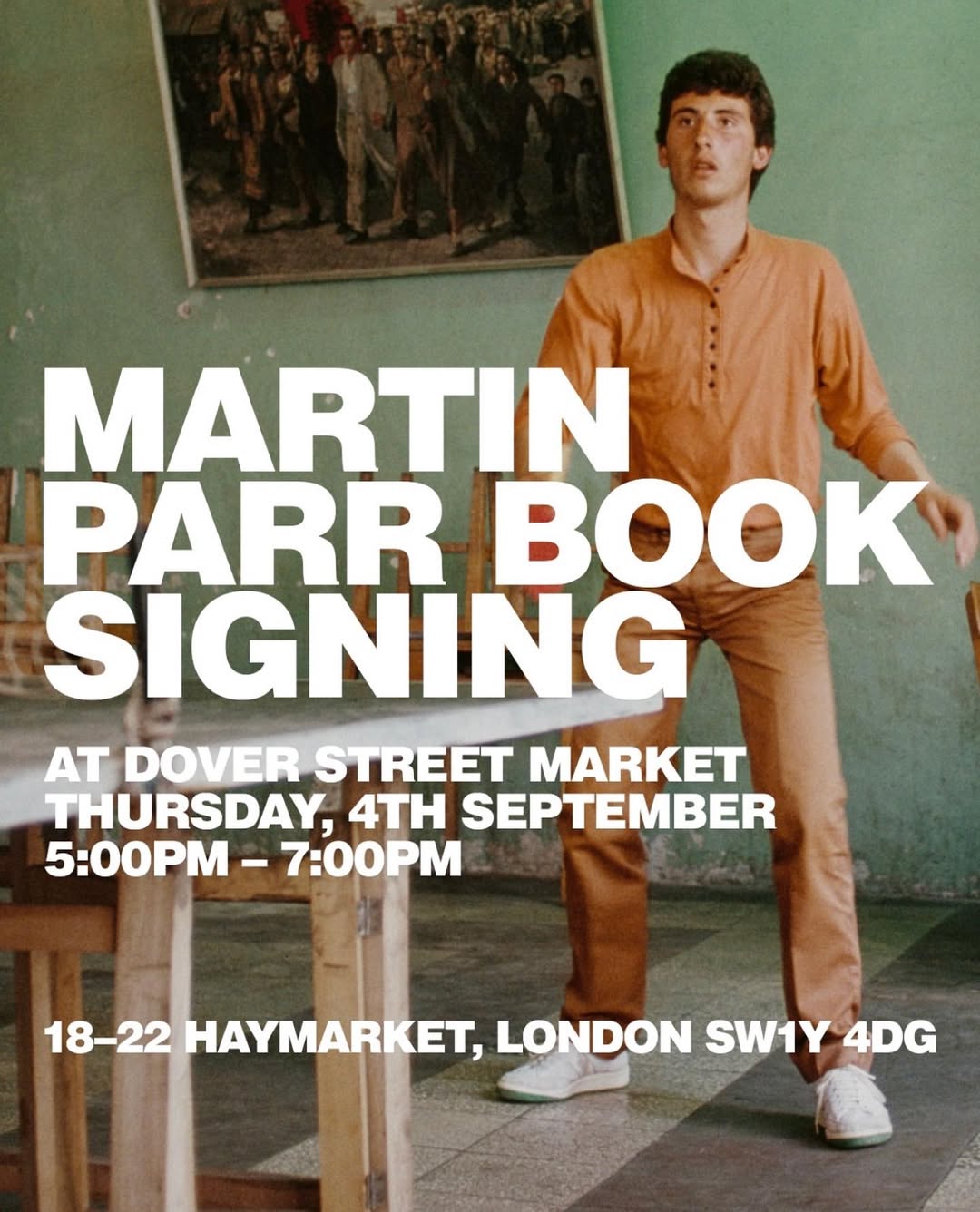 Martin Parr X Dover Street Market London Sep. 25