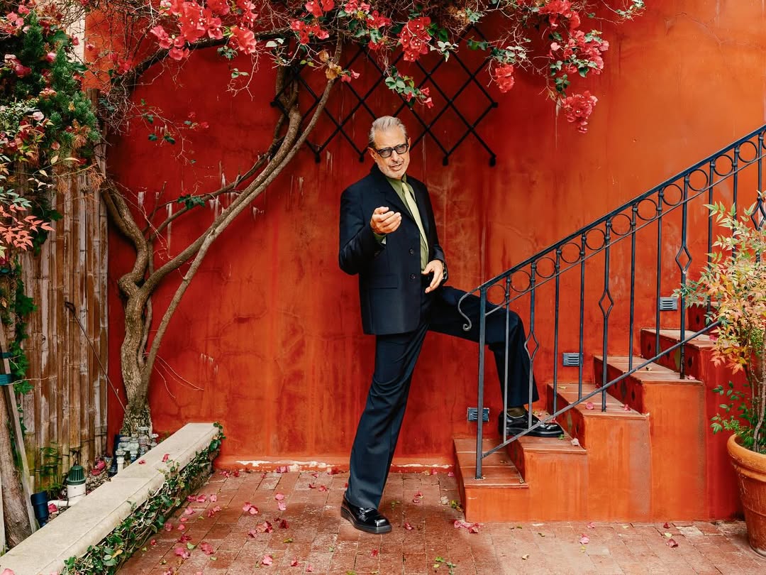 Daniel Dorsa X Jeff Goldblum for WSJ. Magazine Nov. 25