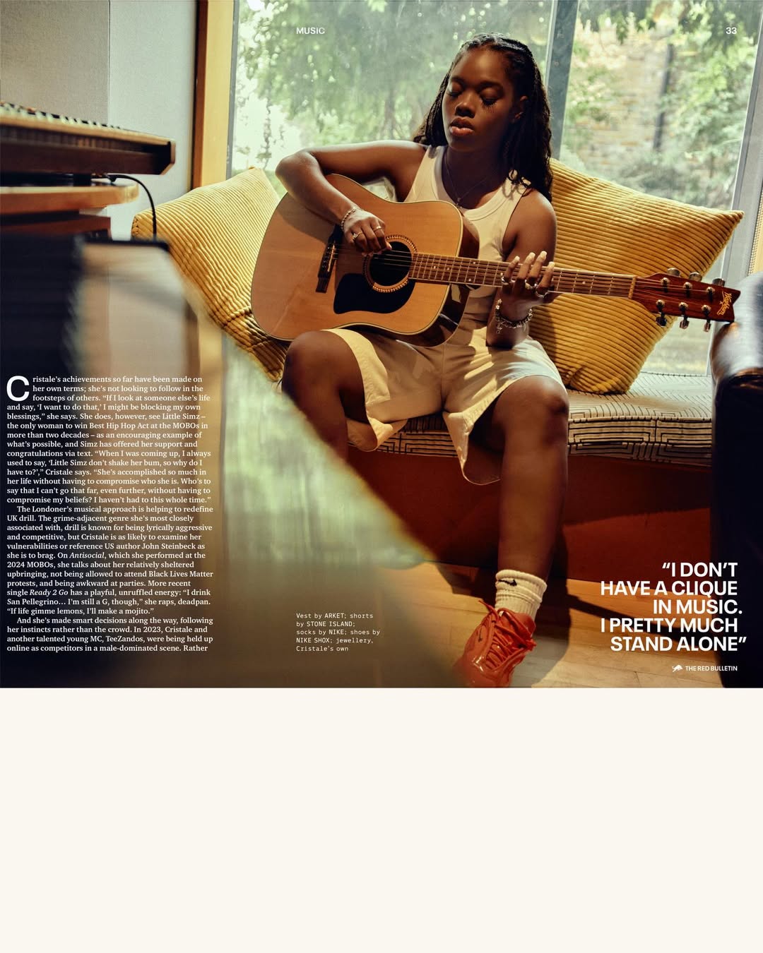 Amanda Fordyce X The Red Bulletin Dec. 25