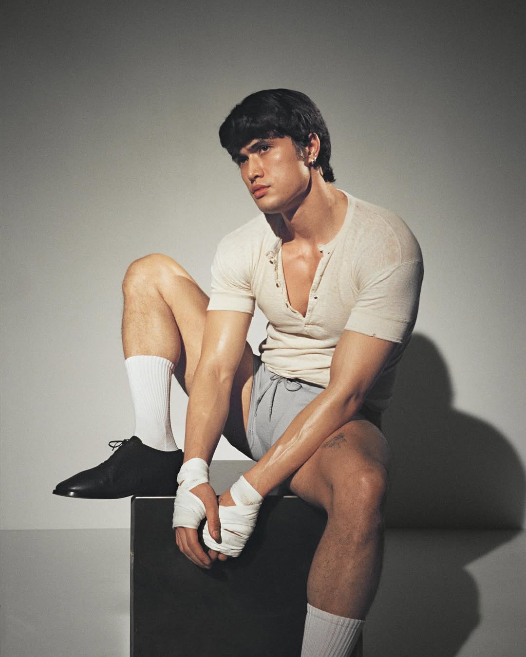 Charlie Denis X Charles Melton for i-D Apr. 26