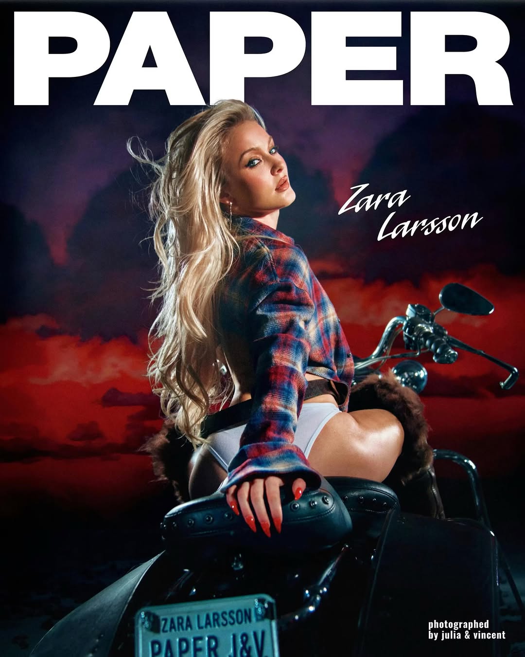 Julia & Vincent X Zara Larsson for Paper Magazine May. 26