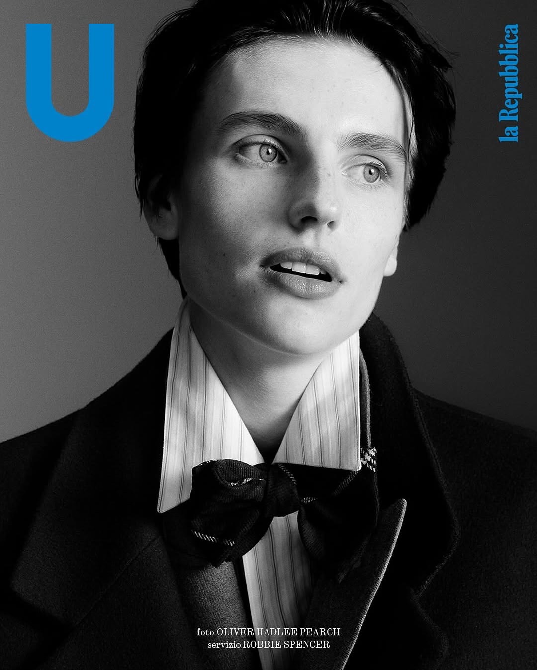 @u_repubblica 
U n°12.

Photographed by @OliverHadleePearch.
Styled by @RobbieSpencer.

Casting by @dmcasting 

EIC @EFarneti.
CD @BenKelwaystudio.
FD @GiovanniDarioLaudicina.

Model @Charlie._.Jones._.c @thesquadmanagement
Hair @Kim_Rance @maworldgroup 
Makeup @LaurenfReynolds @bryantartists