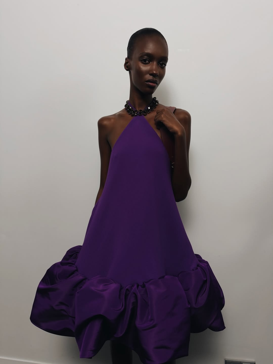 @balenciaga SS26 Show by @pppiccioli 

Casting @piergiorgio @cross_bone_ @evagriavel @_softersoftest_ 

#joemckenna 
@patmcgrathreal 
@guidopalau
@rlvrep